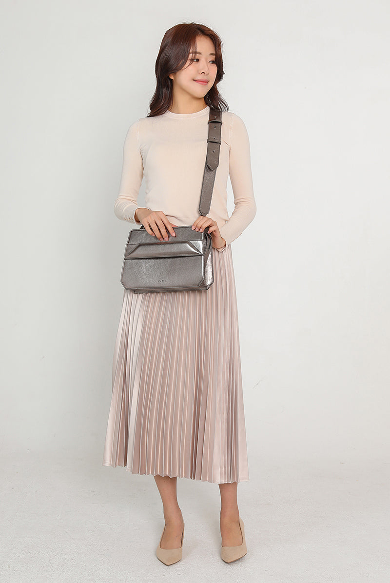 VLLR Box Bag (Dark Silver)