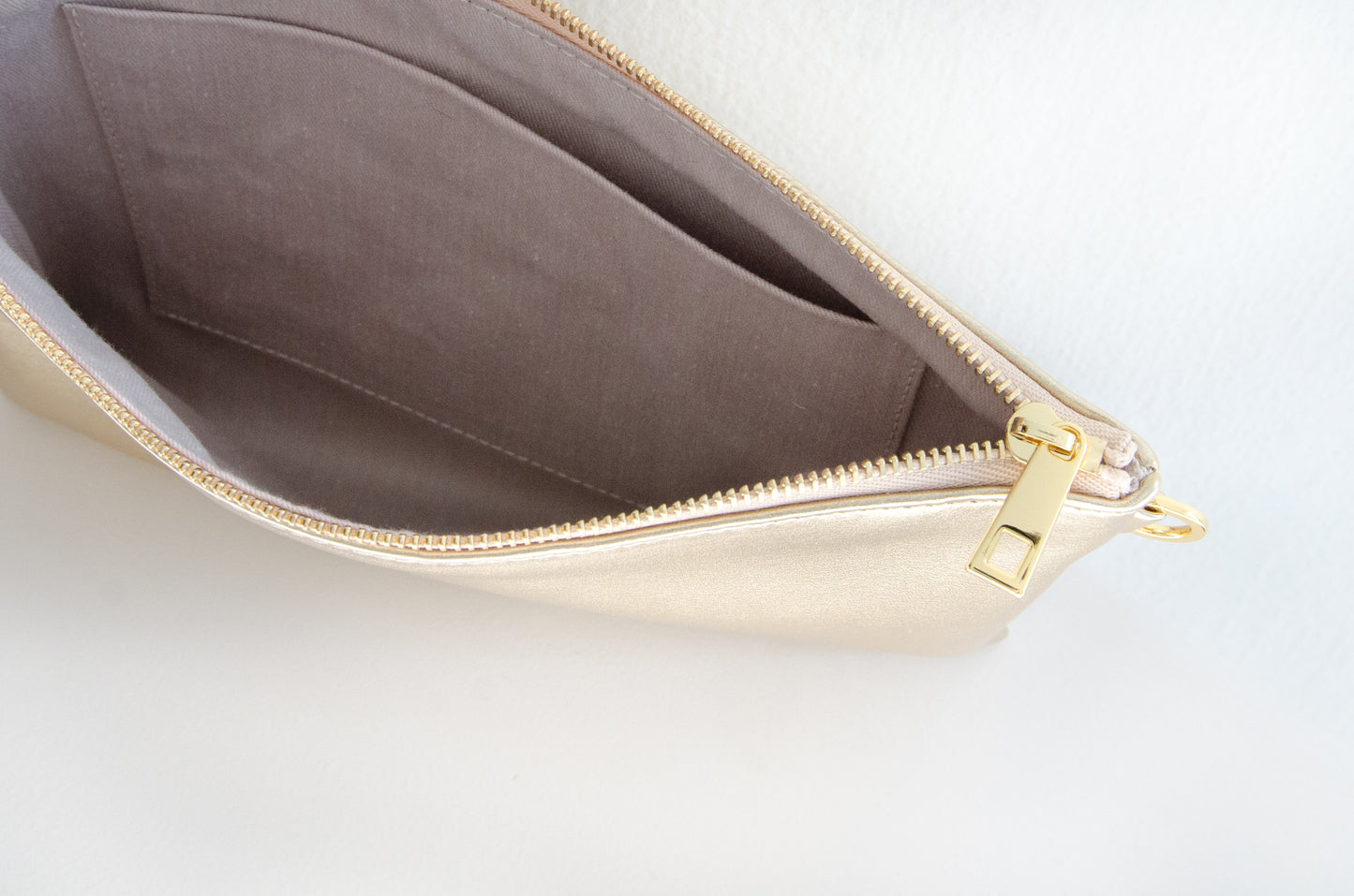 VLLR NY Pouch Bag (Champagne Gold)