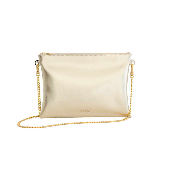 VLLR NY Pouch Bag (Champagne Gold)